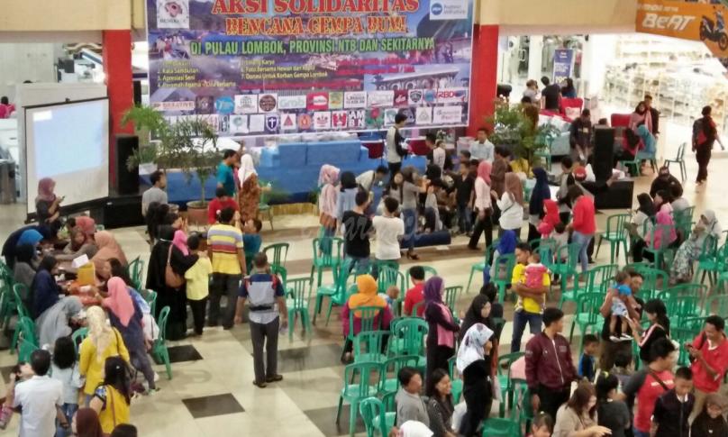 Aksi Solidaritas Bencana Lombok 