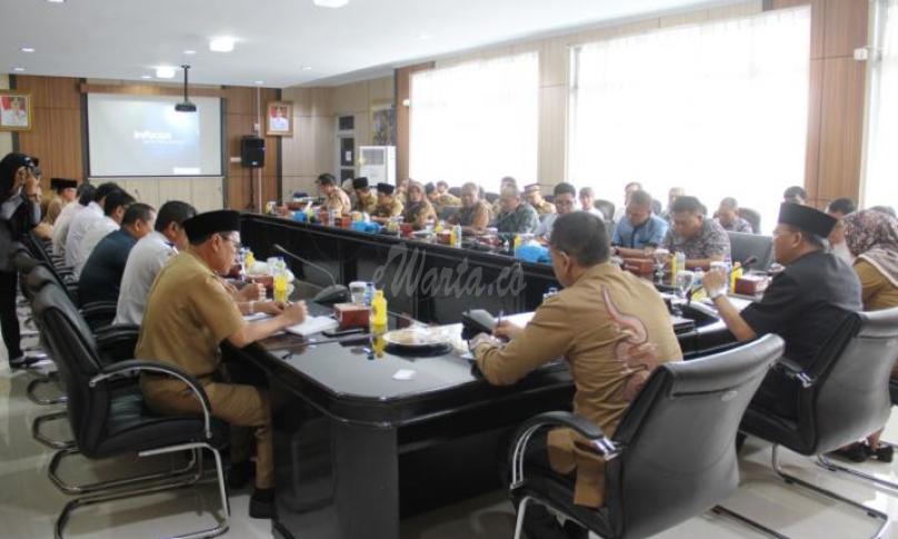 Rapat pembahasan ketersediaan alur pelabuhan pulau baai