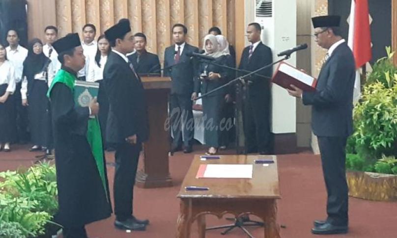 Pelantikan kepala OJK Provinsi Bengkulu