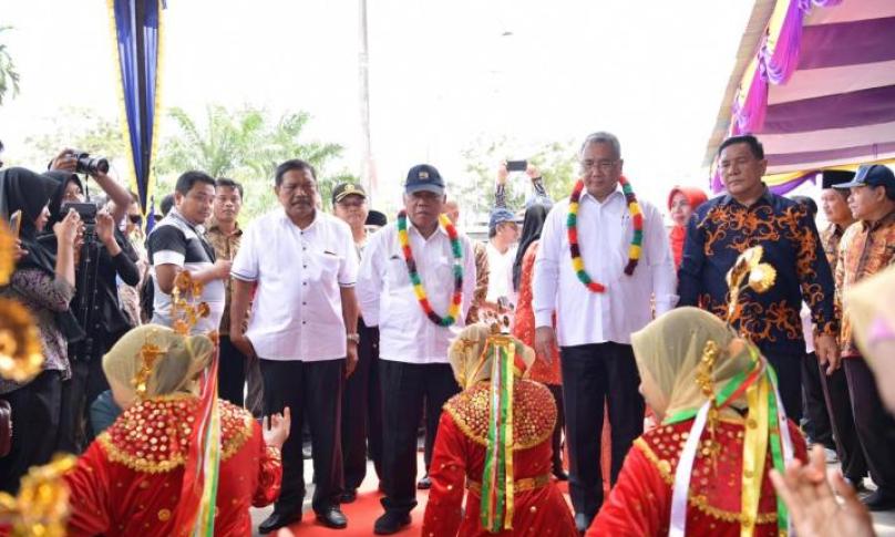 Kedatangan Mendes PDTT dan Mentri PUPR