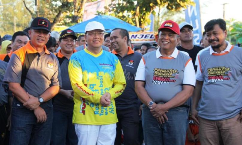 Pemilu Run Millenial, KPU Provinsi dan Kota Bengkulu