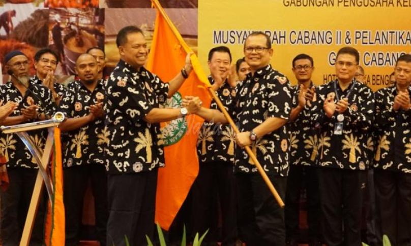 Pelantikan pengurus GAPKI Bengkulu