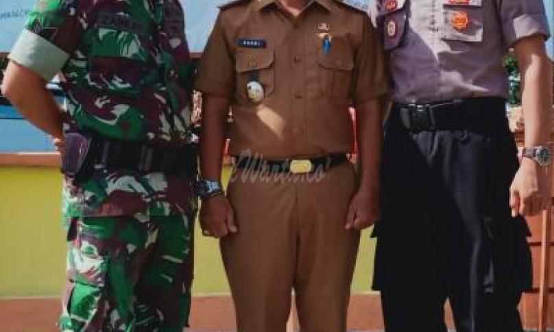 Camat, Bhabinsa dan Polsek Kecamatan Mappedeceng