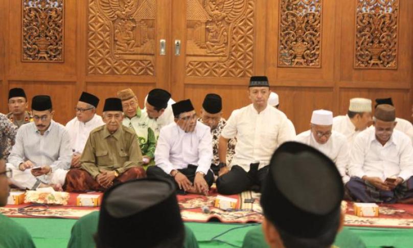 Jalin persatuan dan silaturahmi, Dandim hadiri istighosah bersama di Aula Pendopo Kabupaten Pati
