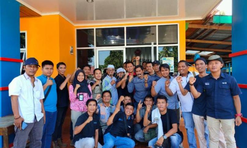 Anggota PWI Bengkulu Utara sepakat melakukan protes