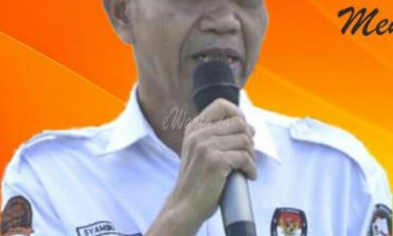 Ketua KPU Luwu Utara, Drs H. Syamsul Bachri