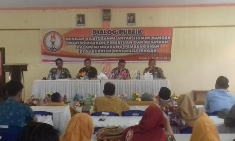 Dialog publik antar elemen guna mendukung Pembangunan di Bengkulu Tengah