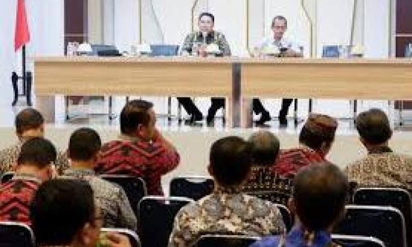 Rapat persiapan lomba sambut HUT RI ke-74