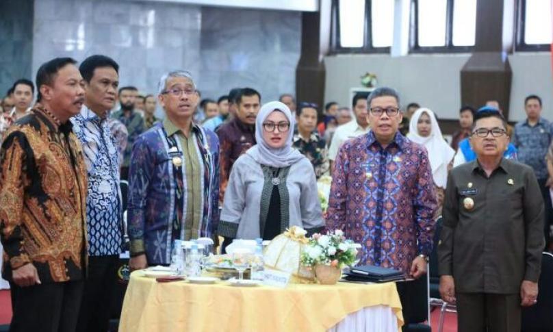 Bupati Luwu Utara hadiri Rakor percepatan pelaksanaan Reformasi Birokrasi Kabupaten/ Kota se- Sulawesi Selatan