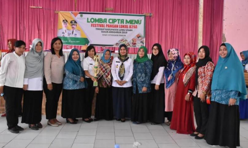 Lomba Cipta Menu B2SA, Kecamatan Rampi raih juara pertama