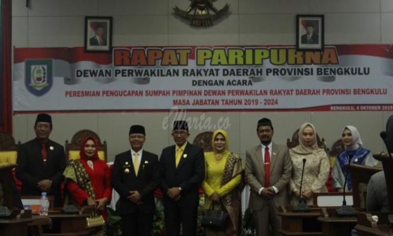 Rapat Paripurna DPRD Provinsi Bengkulu
