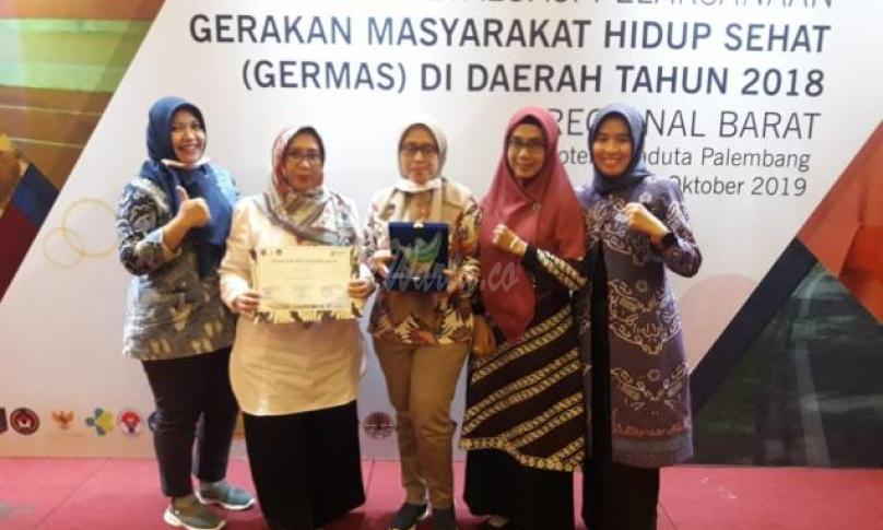 Dinkes provinsi kembali menorehkan prestasi terbaiknya dalam pelaksanaan Gerakan Masyarakat (Germas) 