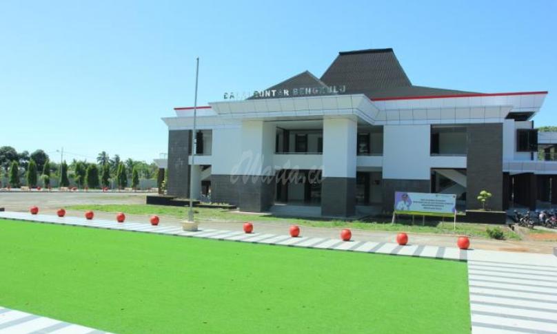 Gedung Balai Buntar, tampil cantik di awal tahun 2020.