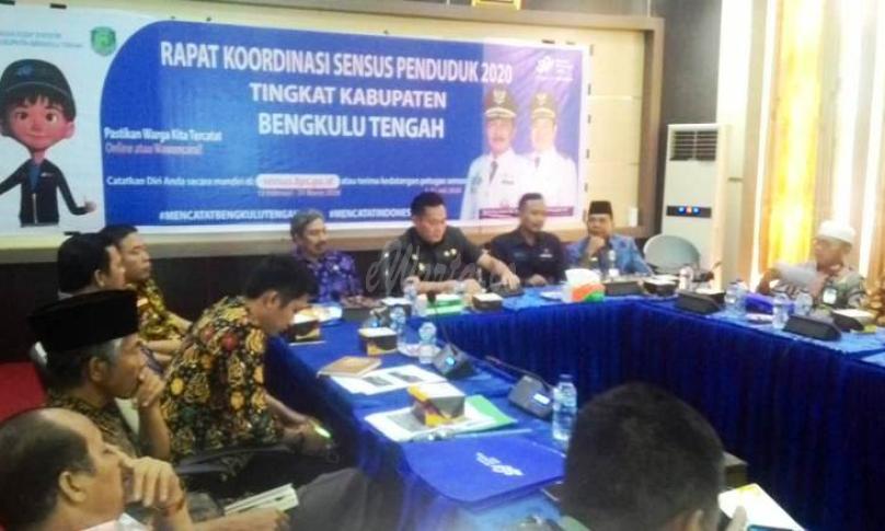 Rakor terkait Pelaksaan sensus dengan metode secara online dan wawancara