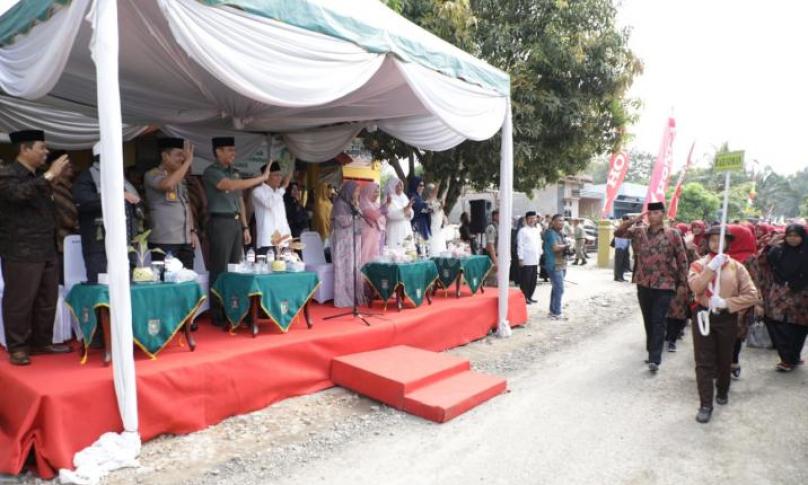 Pelepasan pawai Ta'ruf MTQ ke- 51 di Kabupaten Asahan.