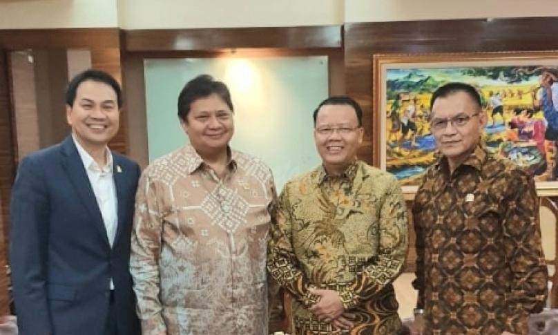 Ketua Umum DPP Golkar restui Rohidin Mersyah pimpin kembali DPD Golkar provinsi Bengkulu.