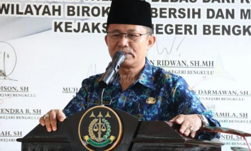 Pemkot Bengkulu bersama Kejaksaan Negeri (Kejari) Bengkulu komitmen untuk mewujudkan Wilayah Bebas dari Korupsi (WBK) dan Wilayah Birokrasi Bersih dan Melayani (WBBM)