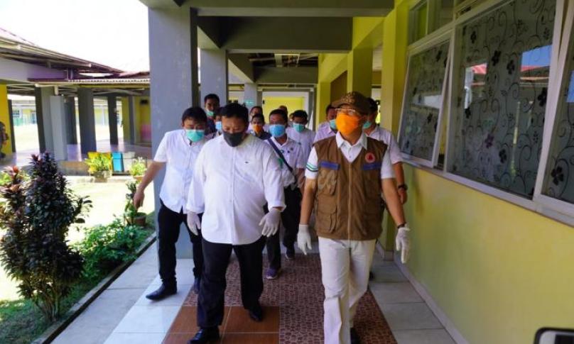 Gubernur Bengkulu Bersama Kapolda dan Danrem 041/ Gamas Bengkulu Tinjau Perbatasan Bengkulu-Sumbar