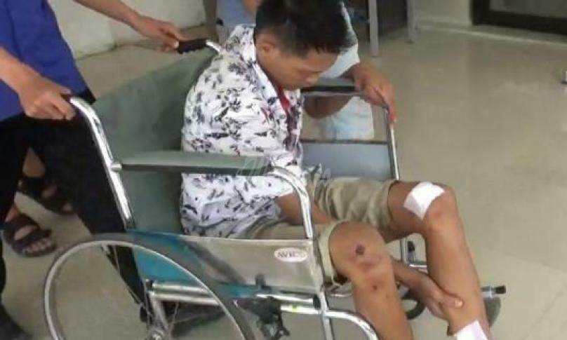 Salah satu pelaku terpaksa di dor petugas.