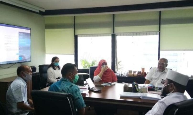 Kamis (9/7/2020) Helmi bersama tim dari Dinas PUPR Kota Bengkulu mendatangi Kementerian PUPR.