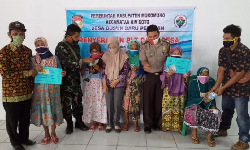 Desa Dusun Baru Pelokan Salurkan BLT Dana Desa Tahap Tiga