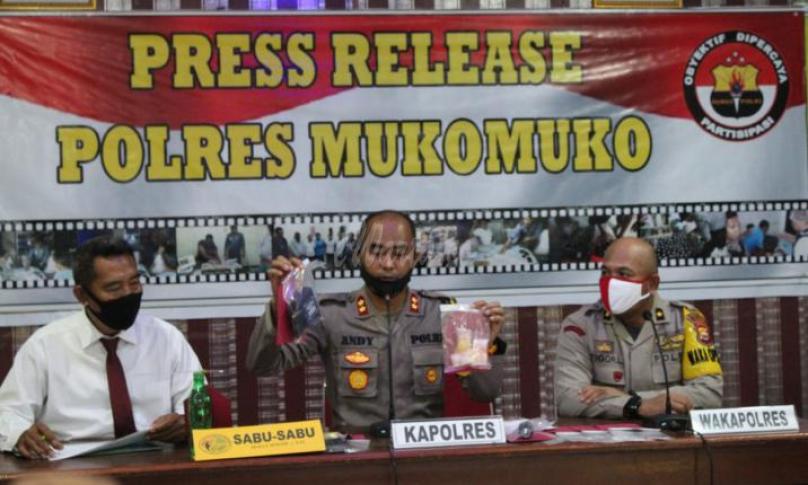 Press Conference Polres Mukomuko