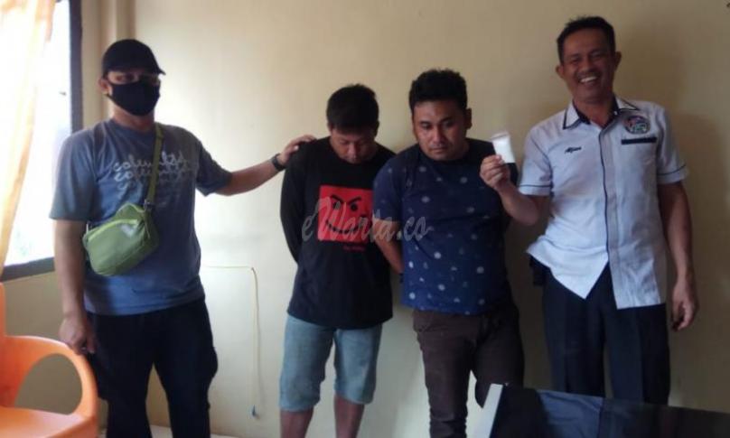 Warga Benteng jadi kurir sabu (tengah)
