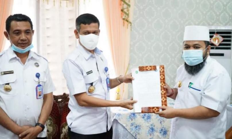 Wali Kota terima kunjungan Kepala BNN Kota dan Provinsi