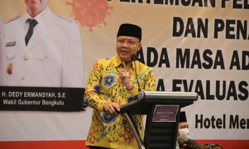 Gubernur Bengkulu Rohidin Mersyah