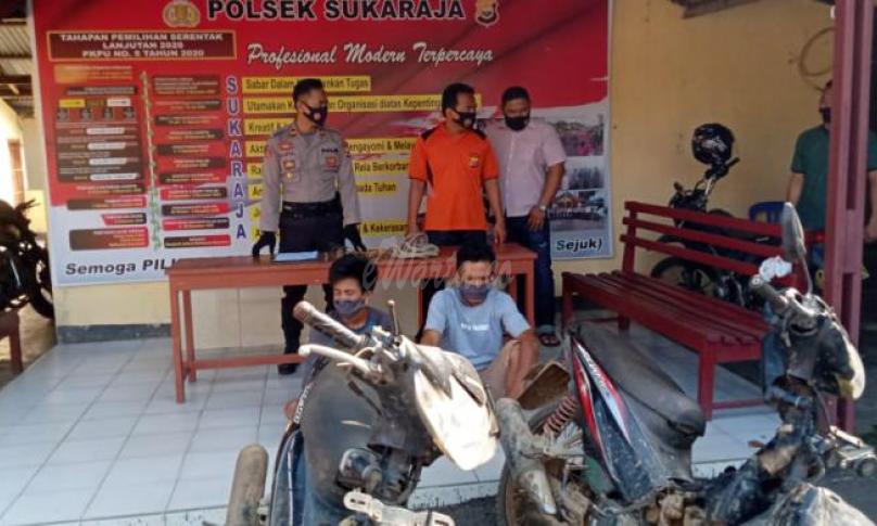 Terdsangka dan barang bukti