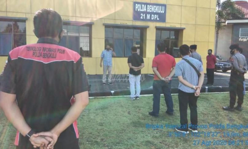 Polda Bengkulu dan Polres Jajaran menggelar Operasi Cipta Kondisi Nala 2020