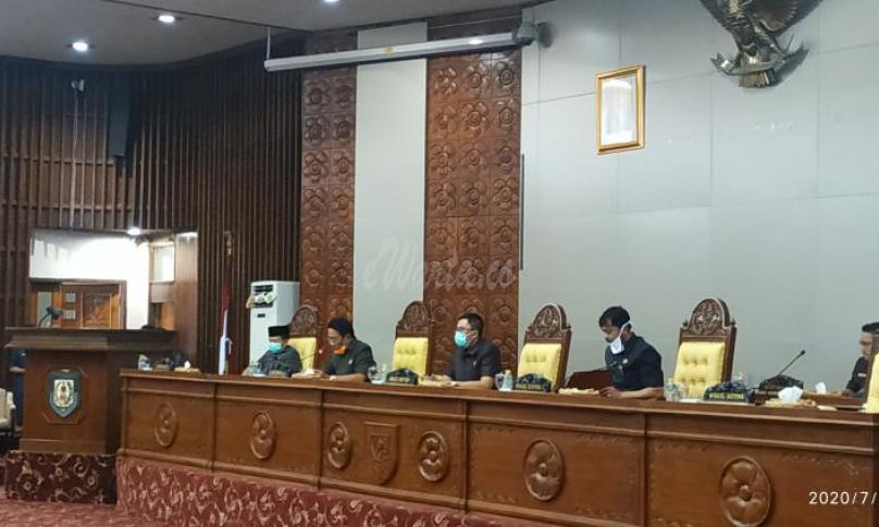 Rapat Paripurna ke-8 masa sidang ke-II tahun 2020.