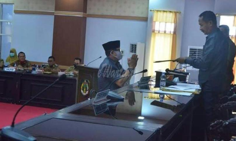 paripurna penyampaian jawaban fraksi fraksi DPRD