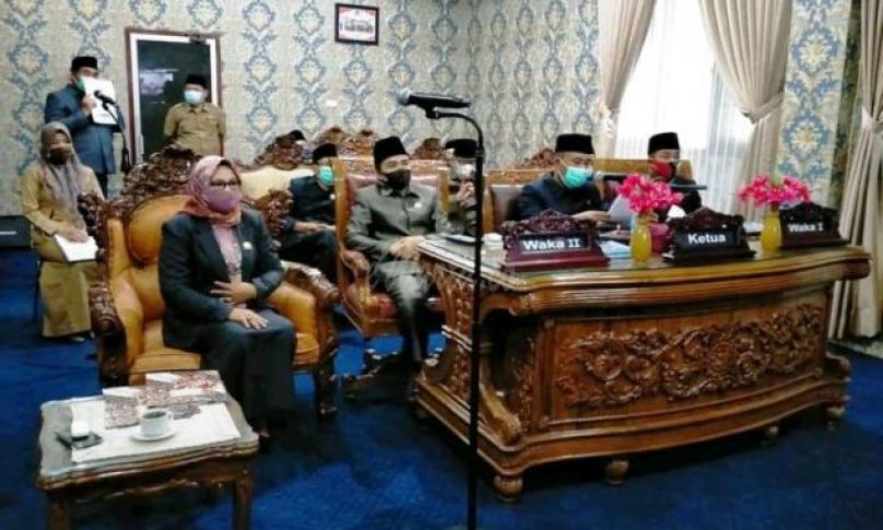 Paripurna Virtual DPRD Kota Bengkulu
