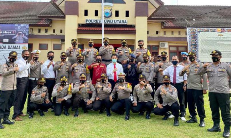 Pilkada Aman, Kapolres Lutra Berterima Kasih pada Personel Kepolisian