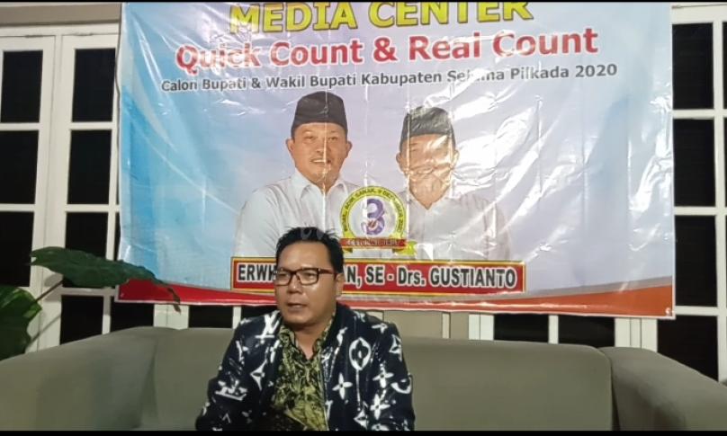 Ketua Tim Pemenangan Koalisi Parpol Yudi Harzan