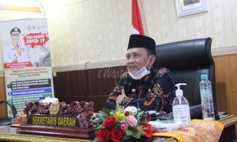 Sekretaris Daerah Provinsi Bengkulu Hamka Sabri 