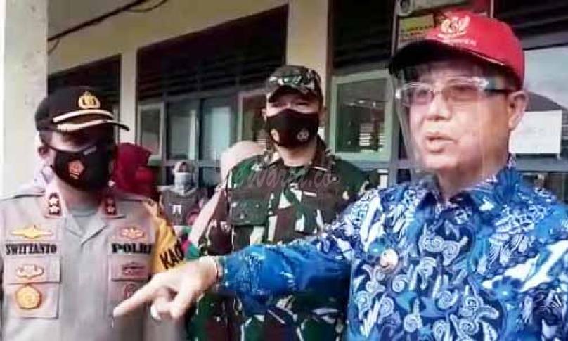 Bupati Seluma Bundra Jaya Pantau Pelaksanaan Pilkada