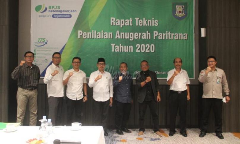 Pemprov Bengkulu dan Dua Kabupaten Siap Rebut Paritrana Award 2020