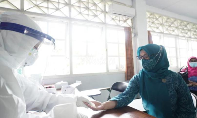 TP PKK Provinsi Bengkulu Gelar Rapid Tes Gratis Khusus Perempuan