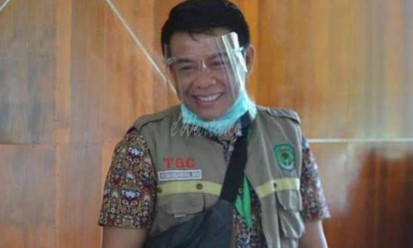 Juru Bicara (Jubir) Covid-19 Lutra, I Komang Krisna.