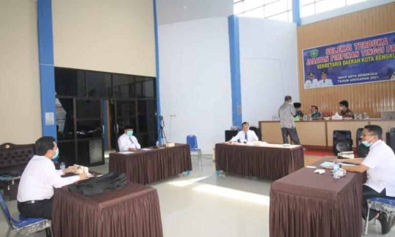 Empat Calon Sesda Kota Bengkulu Jalani Sesi LGD