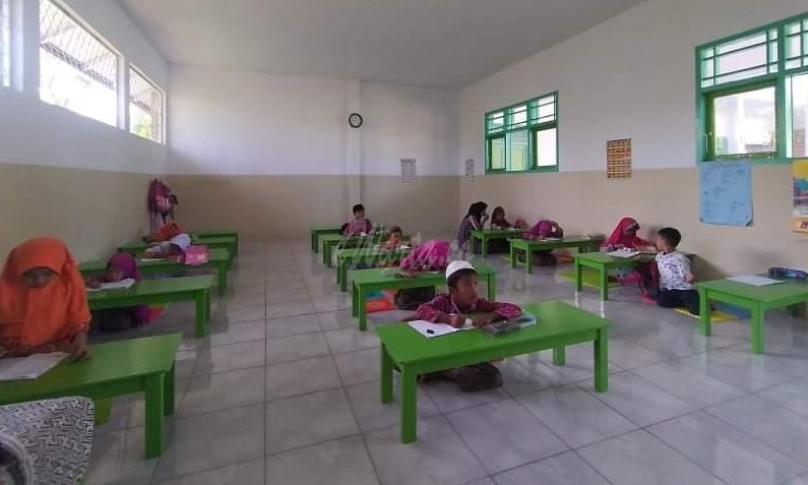 Foto Dokumentasi siswa TK belajar di Seluma