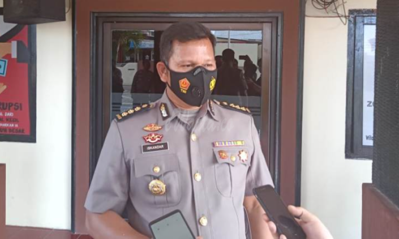 Kapolresta Mamuju, Kombes Pol. Iskandar