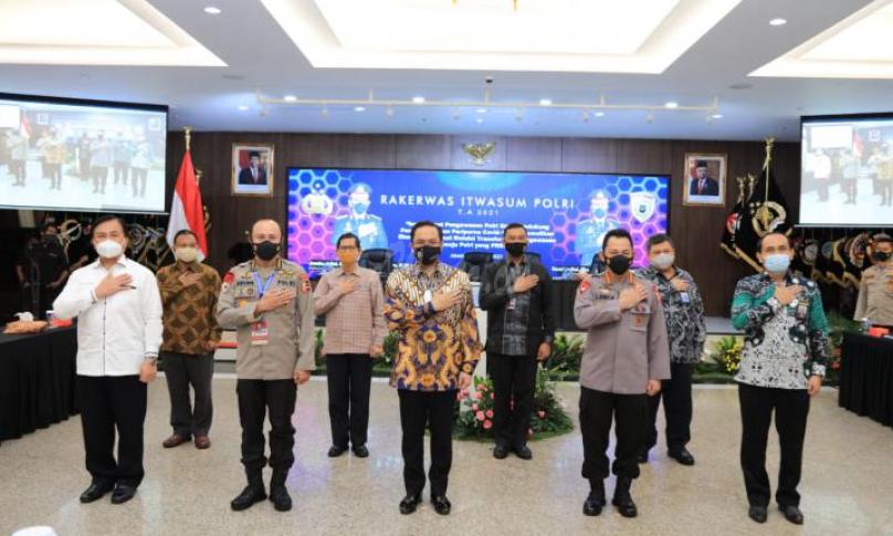 Kapolri Launcing Aplikasi Pengaduan Masyarakat Presisi 