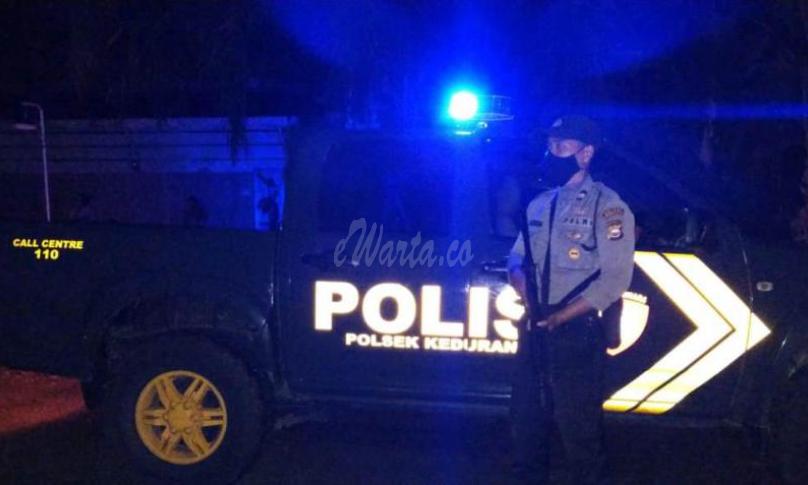 Polsek Kedurang Rutin Patroli Blue Light