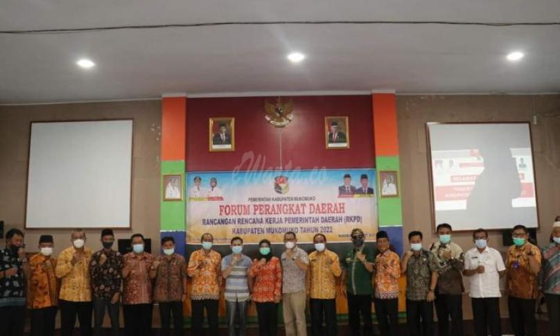 Wabup Wasri Buka Forum Penyusunan Rencana Kerja Pemerintah Daerah Mukomuko