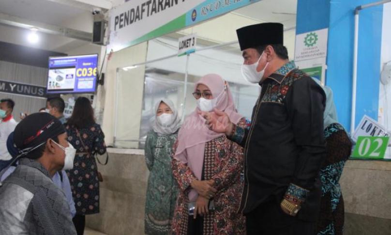 Wagub Rosjonsyah Sidak RSUD M Yunus
