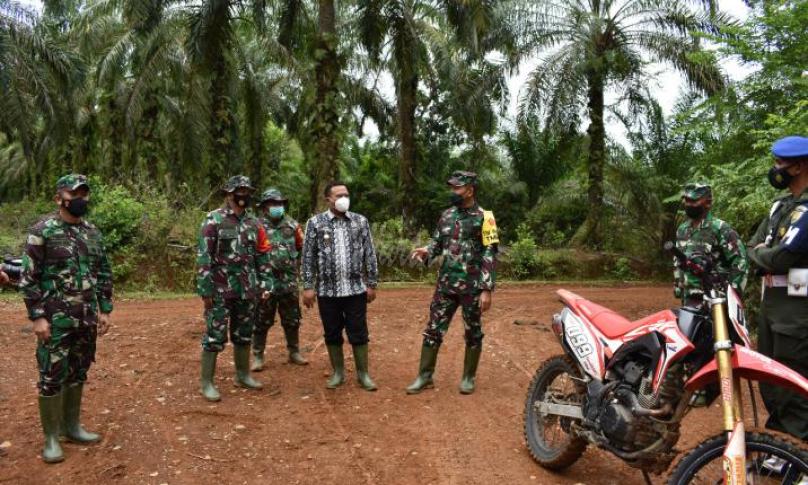 Tim Wasev Mabes TNI AD Tinjau TMMD ke-110 Seluma