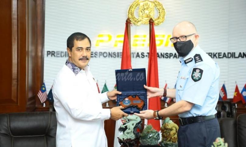 Polri dan Kepolisian Australia Bahas Kejahatan Transnasional